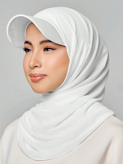 طقم تانكيني حريمي قبعة بجيب ذات لون كلاسيكي شائع للنساء، مناسبة للمود الكاجوال، قابلة للتحويل، حجاب لحماية من الشمس صيفًا وخريفًا