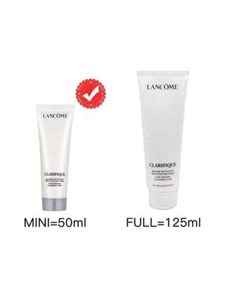 Lancôme [لانكوم] [ميني] رغوة تنظيف منقية المسام كلاريفيك 50مل. مستخلص بصيلة الزان الفرنسي، المستخرج بطريقة مستدامة من فرنسا، والمشهور بخصائصه المنقية والملساء. حمض السالسيليك، وهو عامل تنظيف معروف لترقيق البشرة المرئي. البشرة تبدو منظفة بشكل مثالي،...