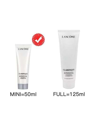 Lancôme [لانكوم] [ميني] رغوة تنظيف منقية المسام كلاريفيك 50مل. مستخلص بصيلة الزان الفرنسي، المستخرج بطريقة مستدامة من فرنسا، والمشهور بخصائصه المنقية والملساء. حمض السالسيليك، وهو عامل تنظيف معروف لترقيق البشرة المرئي. البشرة تبدو منظفة بشكل مثالي،...
