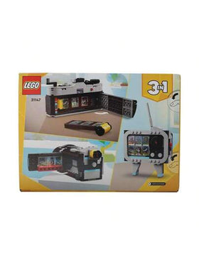 LEGO 31147 الخالق 3 في 1 الرجعية كاميرا, الرجعية كاميرا فيديو أودر الرجعية فرنسيهير