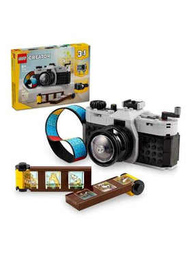 LEGO 31147 الخالق 3 في 1 الرجعية كاميرا, الرجعية كاميرا فيديو أودر الرجعية فرنسيهير