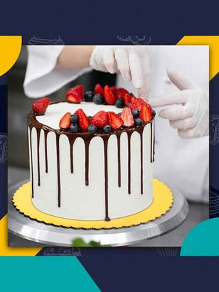 10 قطع ألواح الكيك بألوان الذهبي، ألواح كيك دائرية المقاس 6/8/10/12 بوصة، أساس الكيك من الورق المقوى المعتمد للأطعمة، مقاوم للماء والزيت، لعرض الكعك والحلويات والأعمال اليدوية