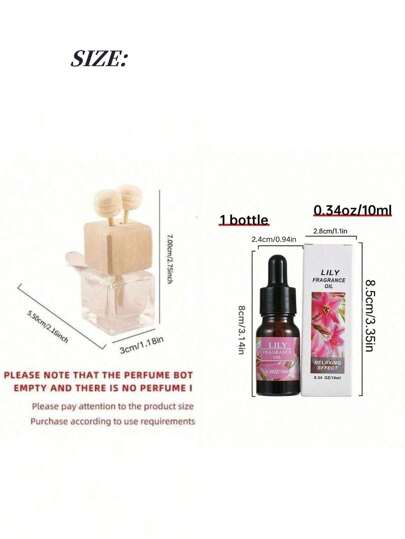 مجموعة مكونة من (1 مشبك معطر للسيارة + 1 زجاجة 10 مل من الزيت الأساسي)، مدمجة وعملية، يمكن استخدامها كديكور للسيارة والمنزل والغرفة والحمام الفندقي، تساعد على الاسترخاء وتنقية الهواء، هدية عيد ميلاد وتخرج