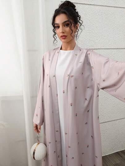 Yasmyna عباءة عربية نسائية كاجوال، طراز بسيط للاستخدام اليومي