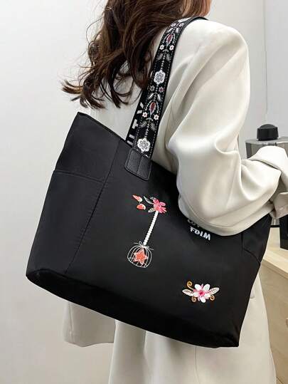 حقيبة يد من القماش، حقيبة كتف بوهيمية، حقيبة توت نسائية كلاسيكية