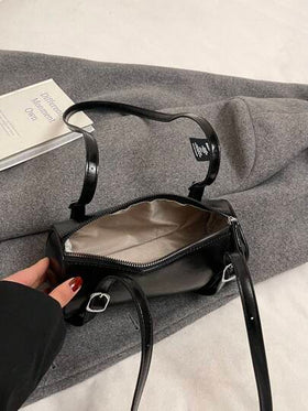 حقيبة أسطوانية للنساء موضة ربيع وصيف جديدة، أناقة راقية حقيبة كتف رسول، عادية متعددة التناسق، حقيبة يد، محفظة هاتف محمول