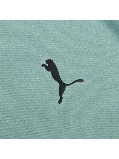 Puma ملابس رياضية رجالية ، تيشيرت قصير الأكمام بياقة طاقم تنفس قطني مريح للركض واللياقة البدنية 527344-30