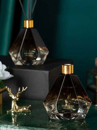 1 قطعة معطر الهواء بمظهر ذو تدرج الألماس، رائحة دائمة، طارد للبعوض، منقي للروائح، موزع عطري من قصب الهند، ديكور منزلي عطر، البخور العلاجي، كيس معطر للهواء