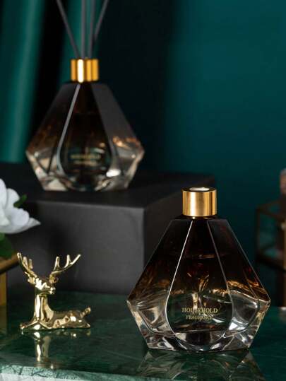 1 قطعة معطر الهواء بمظهر ذو تدرج الألماس، رائحة دائمة، طارد للبعوض، منقي للروائح، موزع عطري من قصب الهند، ديكور منزلي عطر، البخور العلاجي، كيس معطر للهواء