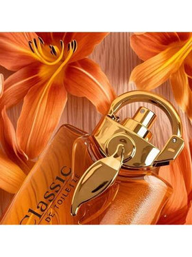 100 مل عطر، عطر طويل الأمد، مزيج من رائحة الزهور والبرتقال، يبرز الرقة والسحر والثقة الأنثوية، مناسب للاستخدام اليومي في العمل والأعمال والمناسبات الاجتماعية