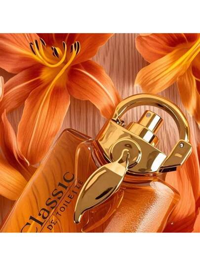 100 مل عطر، عطر طويل الأمد، مزيج من رائحة الزهور والبرتقال، يبرز الرقة والسحر والثقة الأنثوية، مناسب للاستخدام اليومي في العمل والأعمال والمناسبات الاجتماعية