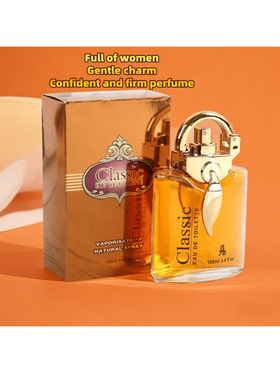 100 مل عطر، عطر طويل الأمد، مزيج من رائحة الزهور والبرتقال، يبرز الرقة والسحر والثقة الأنثوية، مناسب للاستخدام اليومي في العمل والأعمال والمناسبات الاجتماعية
