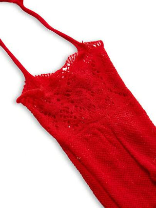 لانجيري حريمي SpicyHot فستان نوم مثير شفاف مع جواربطويلة صاحبة امتداد عالي، فستان نوم مثير للسيدات