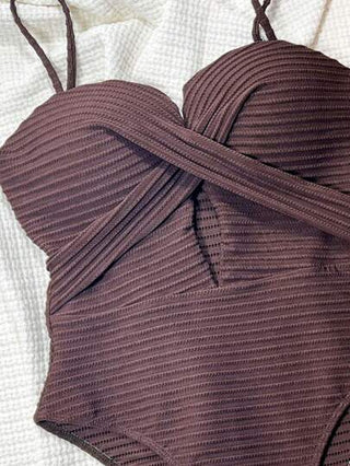 مايوه حريمي قطعة واحدة Swim SXY ملابس النساء لشاطئ الربيع المثير مايوه وحدة قابلة للارتداء وبدون سلك مسنود