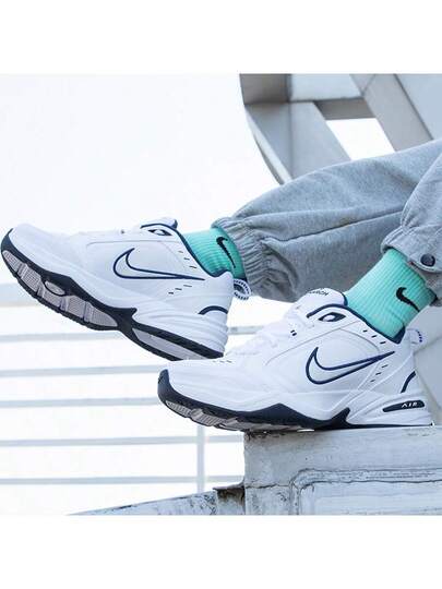 أحذية تدريب مبطنة Nike Air Monarch IV للرجال، أحذية رياضية كاجوال، أحذية رياضية ضخمة، وصول جديد ربيع 2026، 415445-102