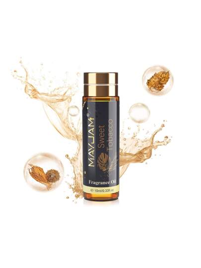 قطعة واحدة زيت عطري للرجال سعة 10 مل / 0.33 أونصة سائلة. عطر الرجل الأنيق الكلاسيكي،زيت عطري برائحة التبغ الحلو وعطور الفاكهة،زيت عطري أساسي لأجهزة البخاخ و المبخرات
