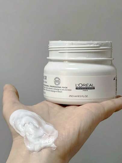 L'Oreal [ميني] قناع الشعر المهني المعدني DX 75مل | رعاية مغذية عميقة | يحمي لون الشعر، يمنع التلف، يغذي الشعر | مناسب للشعر الجاف والتالف | خالي من الكبريتات [تغليف عشوائي (2 أنماط)]