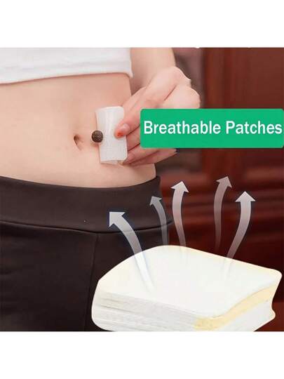 30/50pcs Herbal Navel Stickers, Abdominal Care Patches, Natural Ingredients Gentle And Non-Irritating, Suitable For Daily Body Care, Shaping Perfect Physiqueramadan collection