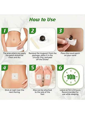 30/50pcs Herbal Navel Stickers, Abdominal Care Patches, Natural Ingredients Gentle And Non-Irritating, Suitable For Daily Body Care, Shaping Perfect Physiqueramadan collection