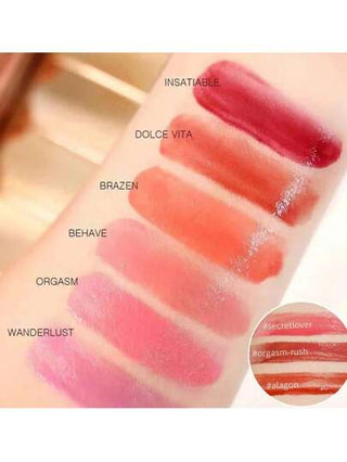 Nars NARS[ميني] أحمر خدود سائل الغروب #عضو الذكر 3.2مل، أحمر خدود سائل خفيف الوزن، قابل للترقيق مع إشراق وترطيب دائم.