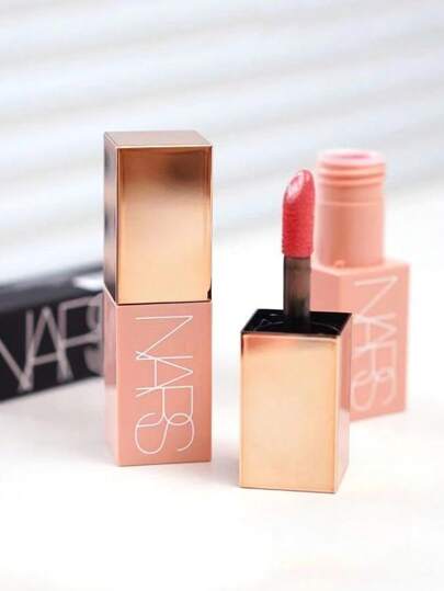 Nars NARS[ميني] أحمر خدود سائل الغروب #عضو الذكر 3.2مل، أحمر خدود سائل خفيف الوزن، قابل للترقيق مع إشراق وترطيب دائم.