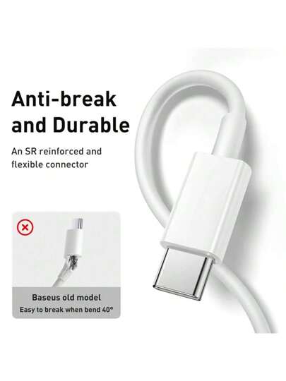 كابل شاحن من USB C إلى النوع C ، [3.3FT/6.6FT/10FT] كابل بيانات وشحن سريع من النوع C طويل، سلك طاقة USB-C متوافق مع 16 15 Pro Plus Pro Max وكذلك Galaxy S25 S24 S23 S22 ، IPad Pro/Air والمزيد، كابل شاحن الهاتف