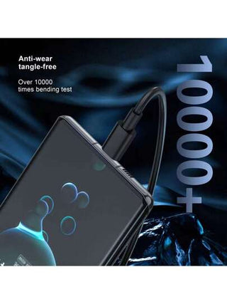 كابل شحن USB-C إلى USB-C، [1م/2م/3م] طويل بسرعة شحن عالية ونقل بيانات، سلك طاقة USB-C متوافق مع هواتف 16 15 Pro Plus Pro Max، متوافق مع هواتف سامسونج جالكسي S25 S24 S23 S22، وأجهزة آيباد برو/إير وأخرى، كابل شحن هاتف