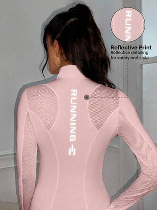 Sport Gameset جاكيت رياضية منقوشة بالحروف، داخل مفرغ