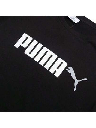 Puma ملابس علوية كم قصير بشعار ذو لونين رقم 2 للرجال، قمصان للركض والدراجات والتدريب ،ملابس رياضية للياقة البدنية والسلة والأنشطة الرياضية 691341-01