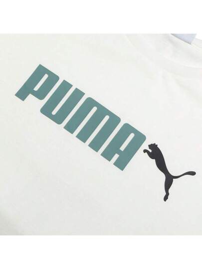 Puma ملابس علوية رياضي بأكمام قصيرة رقم 2 لونين، من الشركة ESS، مناسب للخروج والتدريب والركض والتمارين الرياضية وكرة السلة، ملابس رياضية كاجوال رقم 691341-87