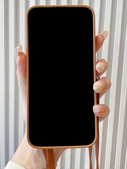 حافظة هاتف سيليكون مضادة للصدمات بتصميم قلب ثلاثي الأبعاد متوافقة مع أجهزة 16 15 14 11 12 13 Pro Max X XR 14 15 16 Plus، مقاومة للخدش ومضادة للسقوط، مع حامل بطاقات وسلسلة عنق عبر الجسم بتصميم جميل لعيد الحب