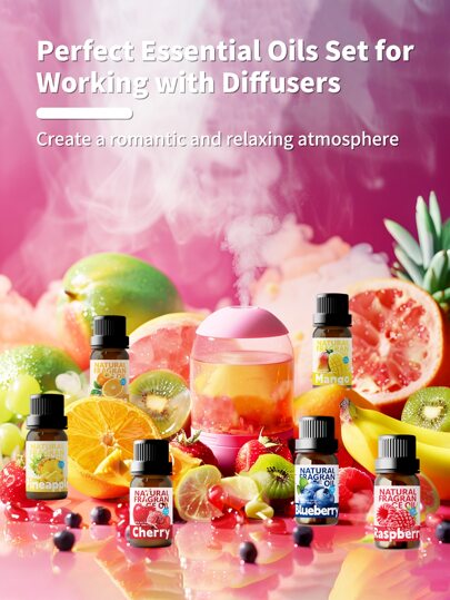 EMBRACEX. زيت عطري أساسي برائحة الكيوي 10مل، مناسب للعلاج بالعطور، جهاز نشر العطور المنزلي، اليوغا، صناعة الشموع DIY - عطر فاكهي، زيت عطري أساسي للعلاج بالعطور، منعش هواء السيارة