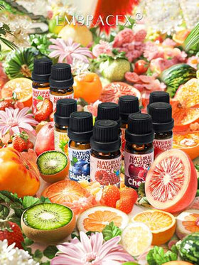 EMBRACEX. زيت عطري أساسي برائحة الخيار والشمام 10مل، زيت عطري فاخر للعلاج بالروائح - مناسب للشموع والموزعات والعناية المنزلية والمرطبات، زيت عطري بنكهة الفاكهة