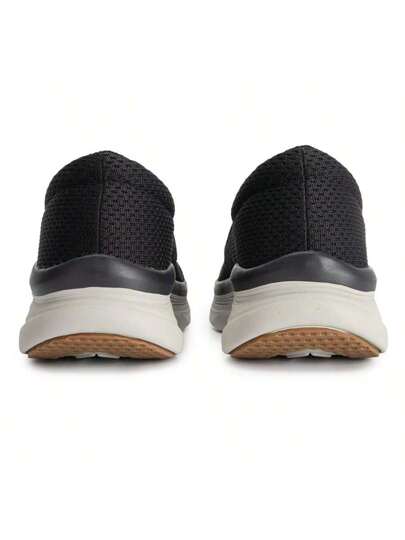 Skechers أحذية جري عادية مبطنة وقابلة للتنفس للرجال ، طراز: 232262-BLK