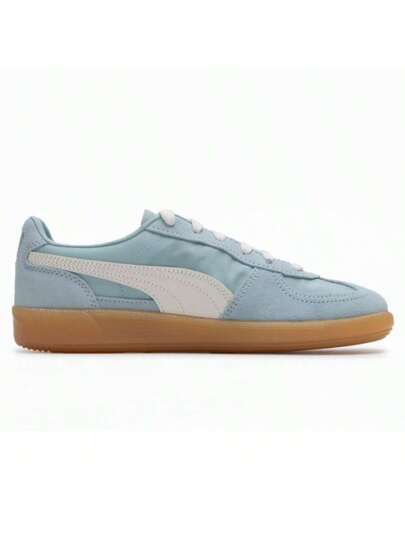 Puma حذاء رياضي خفيف الوزن منخفض الارتفاع من باليرمو صيفي من النايلون للرجال والنساء، حذاء رياضي كاجوال 399341-02