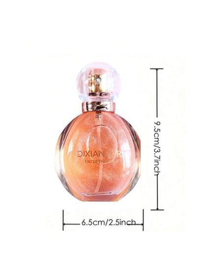 عطر مع بودرة ذهبية قوي العطر ومستمر ويمكن استخدامه كهدية للنساء. رائحة سلسلة الرمال المتحركة مشابهة لرائحة العلامات التجارية الكبرى. تم خلط رائحة الكاكاو مع رائحة الزهور