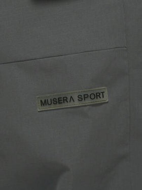 Musera Sport بنطلون نايلون بخصر مطاطي وجيوب جانبية، مناسب للبادل والتنس وبيكليبول والجيم والياقة البدنية والبيلاتس والاستخدام اليومي