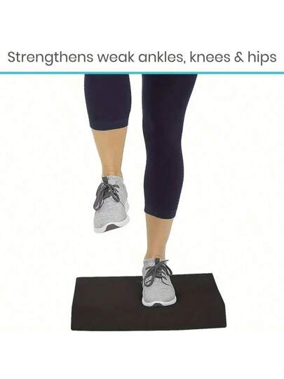 وسادة تدريب التوازن - وسادة رغوية للتوازن التمرين لليوغا والرقص وتدريب التوازن والبيلاتس واللياقة البدنية