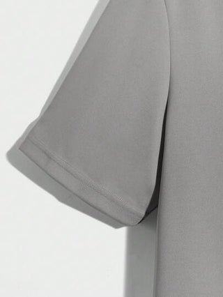 ملابس رجالي Manfinity ModaGents تي شيرت تي شيرت قصير الأكمام برسوم حيوانات ذو لون أحادي الألوان للرجال كاجوال