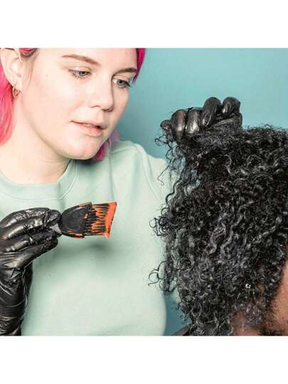 1/10 فرشاة تلوين احترافية ، مثالية للمحترفين في صالون التجميل واستخدام DIY للتصفيف في المنزل ، أدوات الشعر ، منتجات الشعر والاكسسوارات للمُشرّع وصالون حلاقة الجمال ، والضروريات السفرية