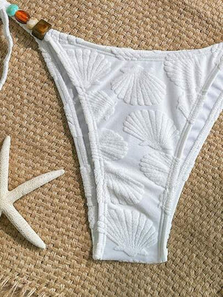 Swim Vcay 2 مجموعة/طقم بيكيني ذو نسيج جاكارد ملون لأجازة الصيف والشاطئ