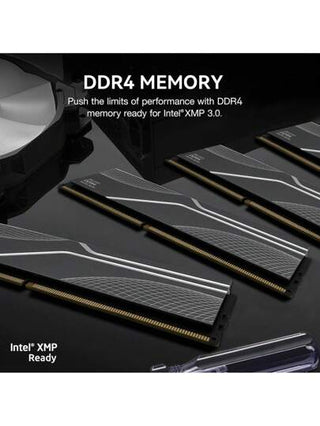 Reletech ذاكرة وصول عشوائي DDR4 سعة 32 جيجابايت (16جيجابايت x 2) أو 16 جيجابايت (8 جيجابايت x 2) سرعة 3200 ميجاهرتز إنتركلاس 18 ، للتجاوز بالتخصيص لألعاب الكمبيوتر المكتبي ، متوافقة مع معيار XMP 3.0 لأنتل وEXPO لأجهزة AMD ، تصنيع علامة تجارية Reletech عال