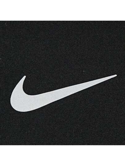 Nike ملابس علوية كم طويل بناتي من نوع Boyfriend Style ، ملابس علوية طويل منسوج بلا ياقة ، رمز المنتج TDD4757-010