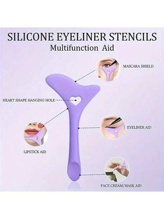 (خيارات متعددة) أدوات تجميل العين من السيليكون + اكسسوارات عناية بالحواجب متعددة الوظائف: فرشاة الأنف ، فرشاة التنظيف من السواد ، مسطرة تجميل السيليكون، مسطرة مساعدة وشيك للمكياج ،مسكرة ،آيلاينر،ظلال عيون،أدوات تغطية العيوب،أدوات للحافة السفلية...