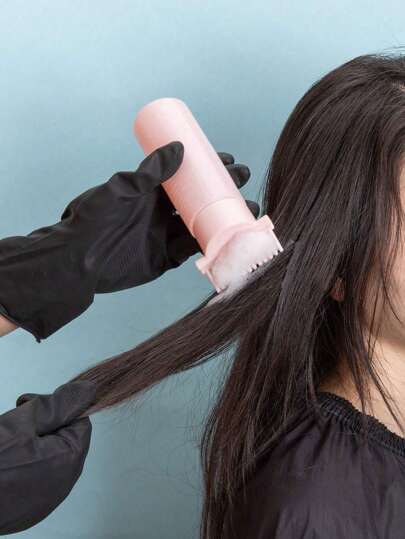 زجاجة زيت الشعر 1 قطعة، زجاجة مشط صبغة الشعر، زجاجة فرشاة تطبيق جذور الشعر، زجاجة فرشاة تطبيق صبغة الشعر، زجاجة غسيل صبغة الشعر مع مقياس