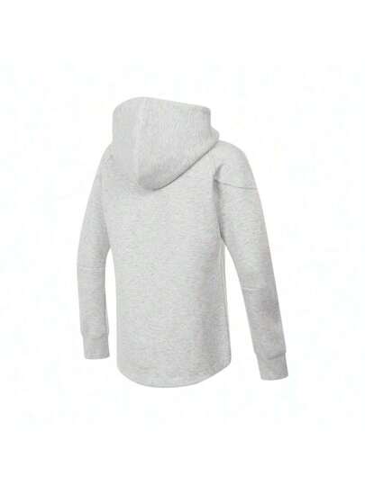 Nike جاكيت نسائية نوع NSW TCH FLC WR FZ HDY ، كارديجان مزين بغطاء للرأس مصنوع من الصوف FB8339-013