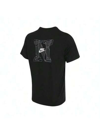 Nike قميص تي شيرت النادي موسميةASM NSW TEE LBR SSNL، ذو ياقة مافتوحة، أكمام قصيرة، FZT5418-010