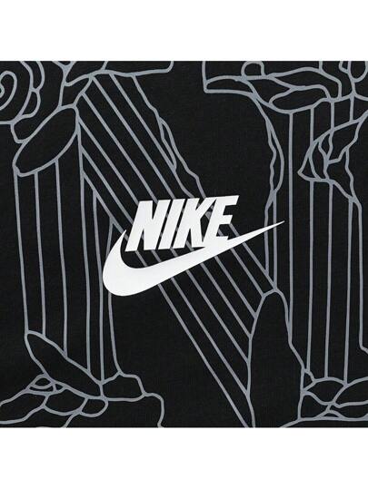 Nike قميص تي شيرت النادي موسميةASM NSW TEE LBR SSNL، ذو ياقة مافتوحة، أكمام قصيرة، FZT5418-010