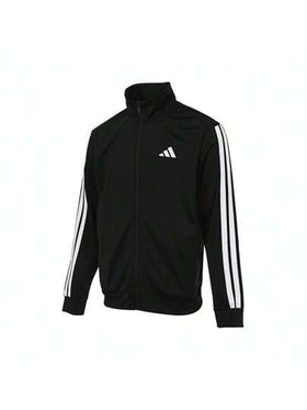 Adidas جاكيت رياضية خفيفة الوزن للرجال، ياقة واقفة، جاكيت رياضية كاجوال JI8816