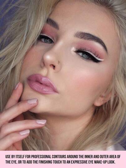 Misslyn قلم كريمي مزدوج الاستخدام عالي الصبغة، مقاوم للتشويش، خالي من التجارب على الحيوانات، ناعم وطويل الأمد، مثالي للحفلات والشاطئ والسفر والعطلات والتخييم والهدايا والموضة الوردية والعام الجديد وعيد الحب والحرم الجامعي والسنة الصينية الجديدة